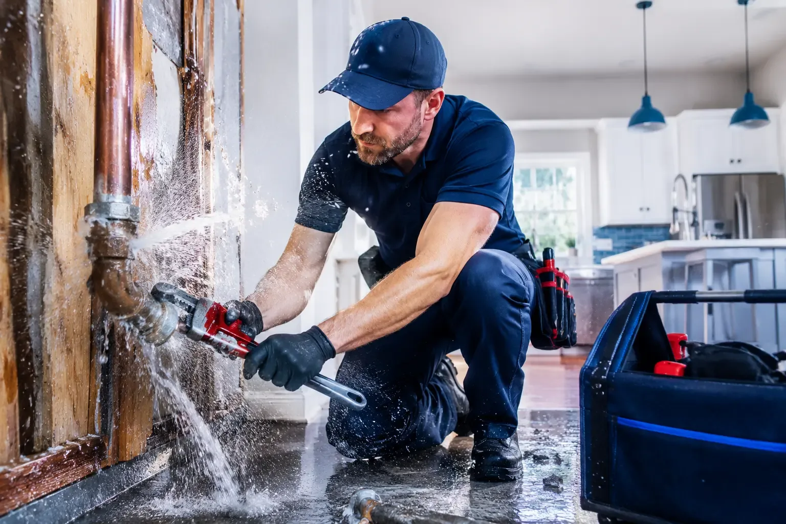 Local emergency pipe repair professionals in Quecreek, PA